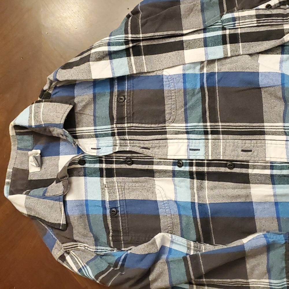 Boys long sleeve flannel